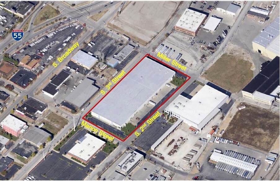 1520 S 3rd St, Saint Louis, MO for lease - Aerial - Image 2 of 7