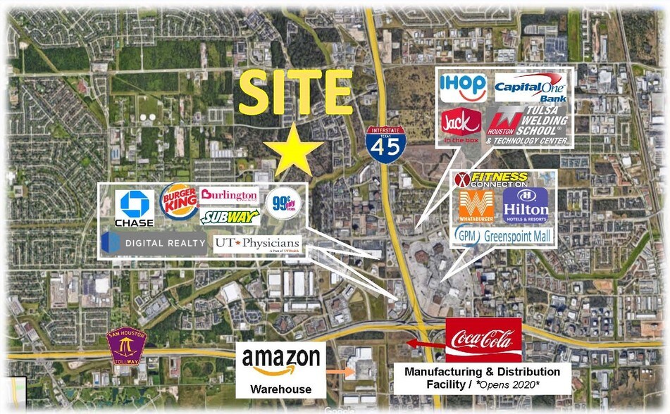 Ella Blvd & Rushcreek Dr, Houston, TX à vendre - Photo du bâtiment - Image 2 de 3