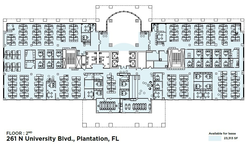 261 N University Dr, Plantation, FL à louer Plan d’étage- Image 1 de 1