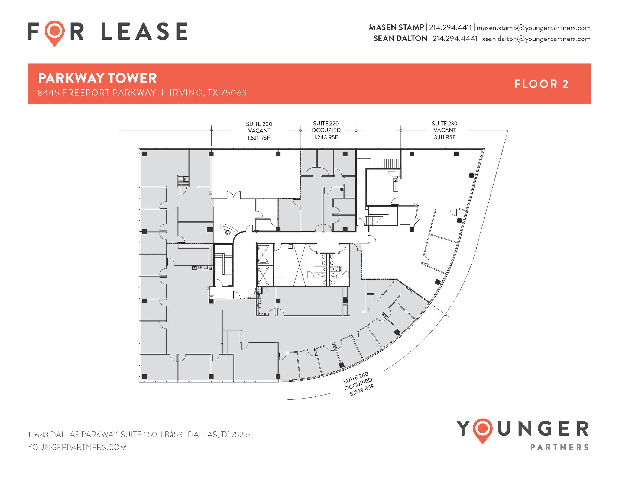 8445 Freeport Pky, Irving, TX à louer Plan d  tage- Image 1 de 2