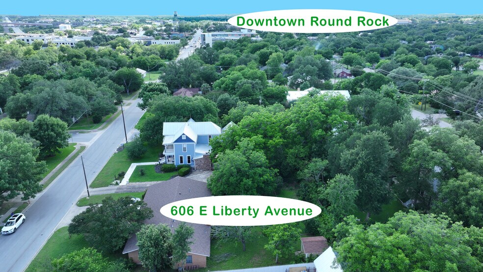 606 E Liberty Ave, Round Rock, TX for sale - Aerial - Image 3 of 17