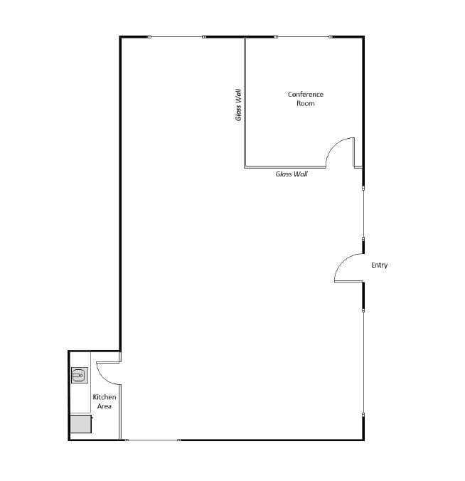 300 3rd St, Los Altos, CA à louer Plan d’étage- Image 1 de 1