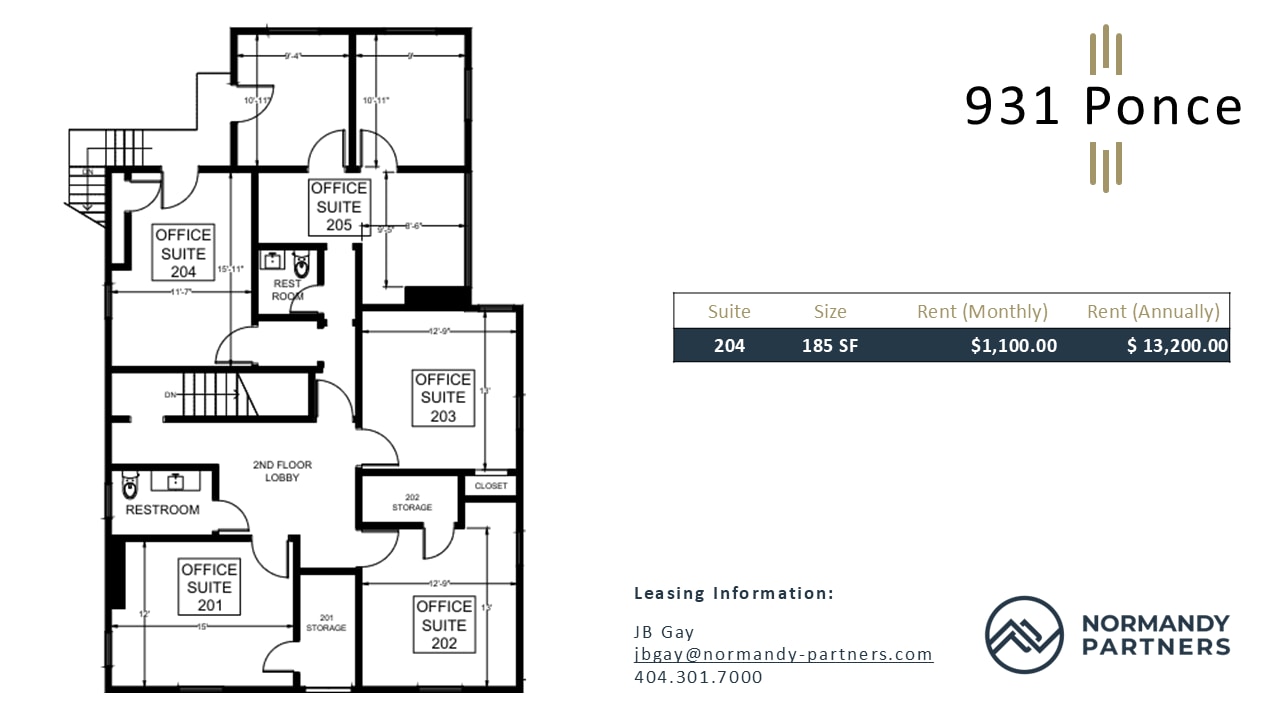 931 Ponce de Leon Ave NE, Atlanta, GA for lease Interior Photo- Image 1 of 1