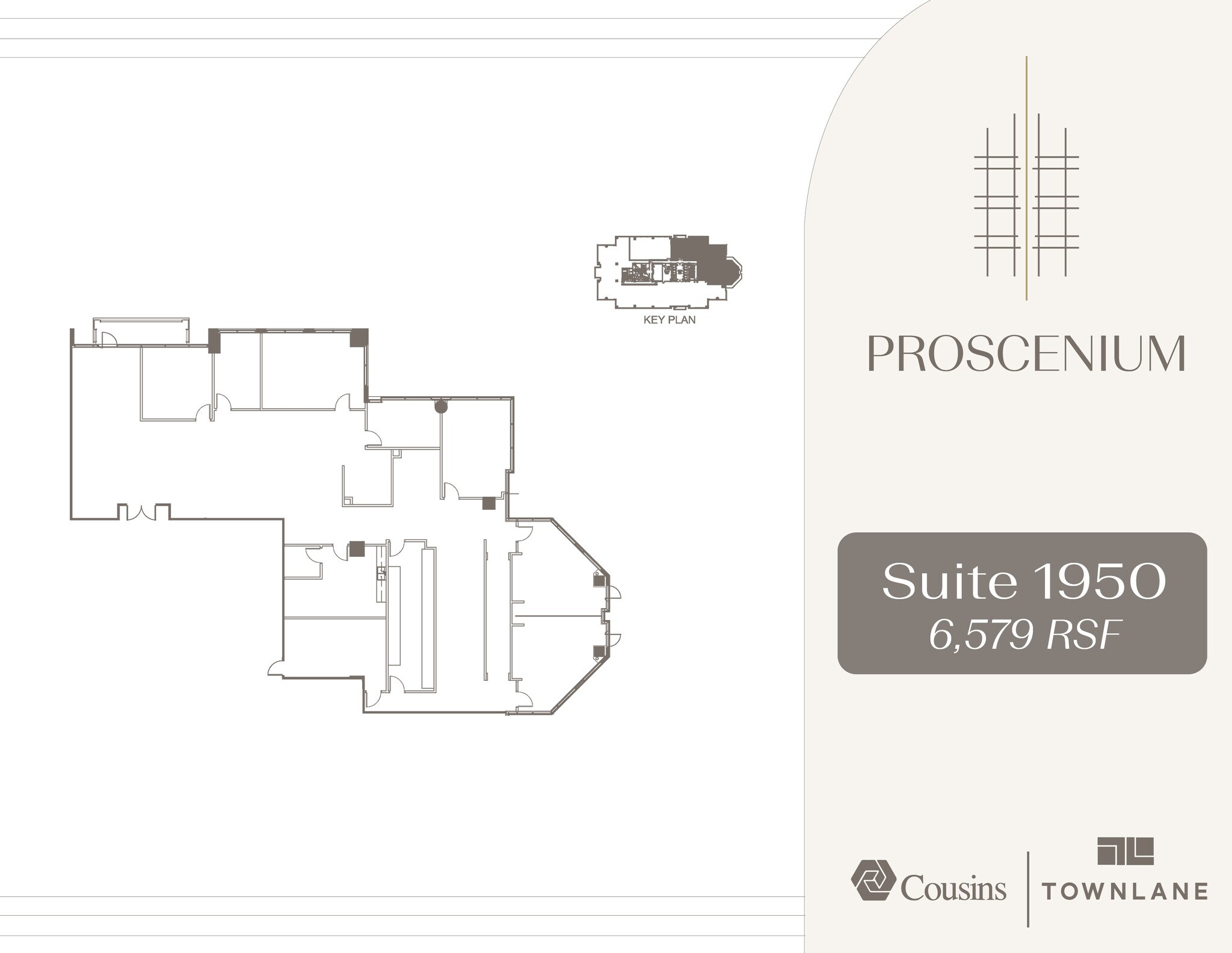 1170 Peachtree St, Atlanta, GA à louer Plan d’étage- Image 1 de 1
