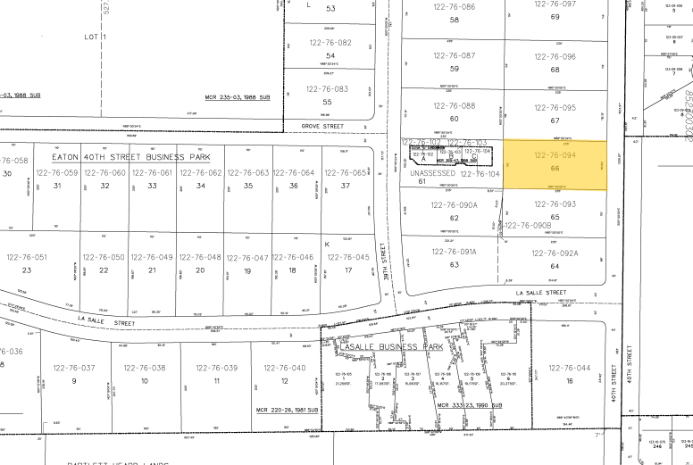 5402 S 40th St, Phoenix, AZ à vendre - Plan cadastral - Image 1 de 1