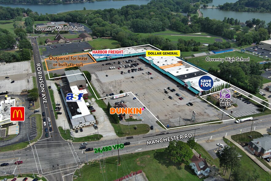 3333 Manchester Rd, Akron, OH à louer - Photo du bâtiment - Image 2 de 14