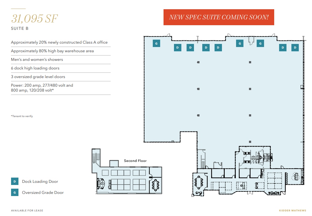 2777 Loker Ave W, Carlsbad, CA à louer Plan d’étage- Image 1 de 1