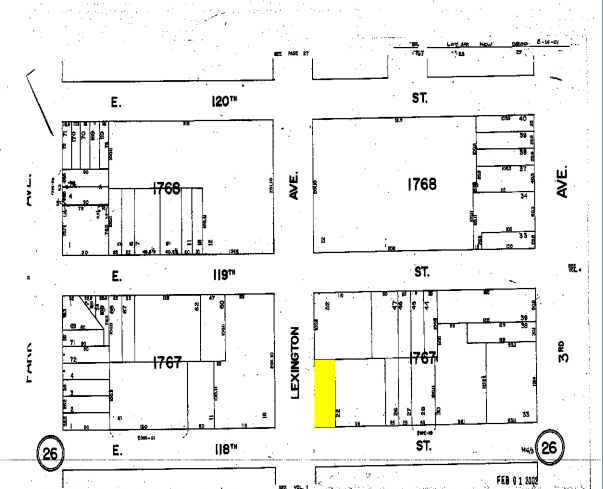 1901 Lexington Ave, New York, NY à louer - Plan cadastral - Image 2 de 8