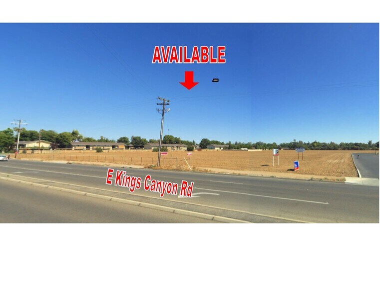 5738 E Kings Canyon Rd, Fresno, CA à vendre - Photo du bâtiment - Image 2 de 4
