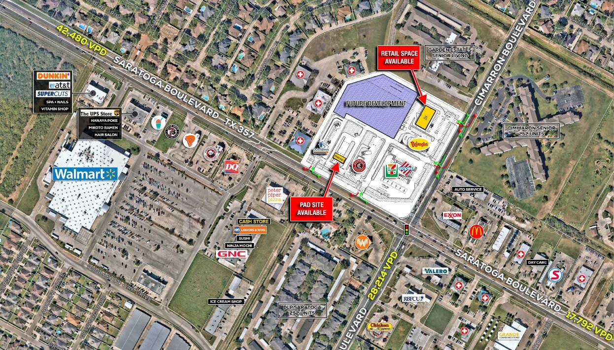 6226 Saratoga Blvd, Corpus Christi, TX for lease Building Photo- Image 1 of 5