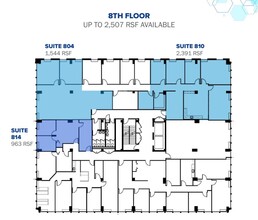 8701 Georgia Ave, Silver Spring, MD for lease Floor Plan- Image 1 of 1