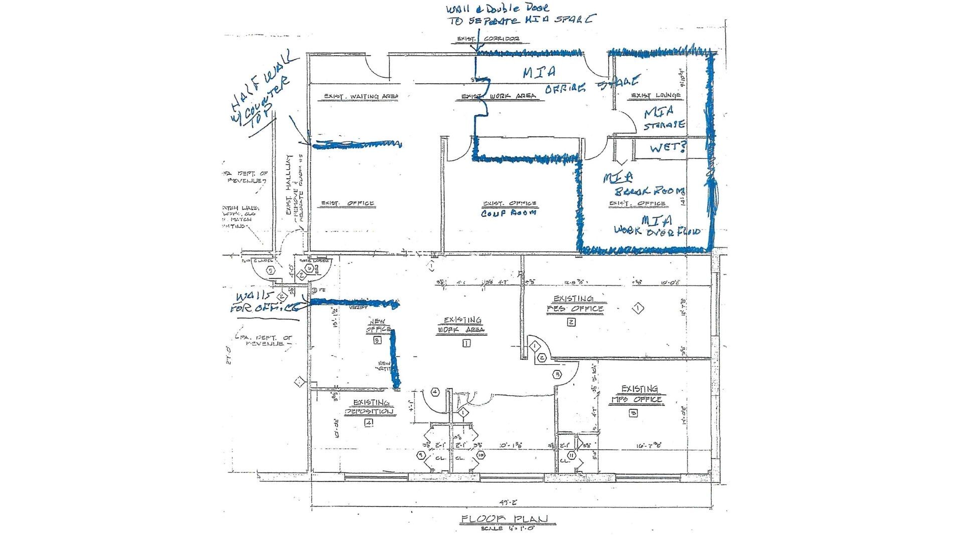 44 E Broad St, Bethlehem, PA à louer Plan d’étage- Image 1 de 1