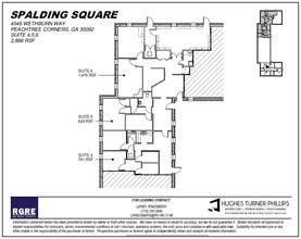 4046 Wetherburn Way, Peachtree Corners, GA for lease Floor Plan- Image 1 of 1