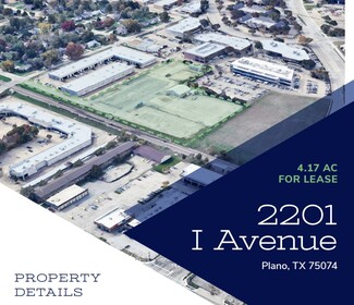 Plus de détails pour 2201 Avenue I, Plano, TX - Terrain à louer