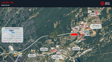 1815 Ashville Rd, Leeds, AL - AERIAL  map view