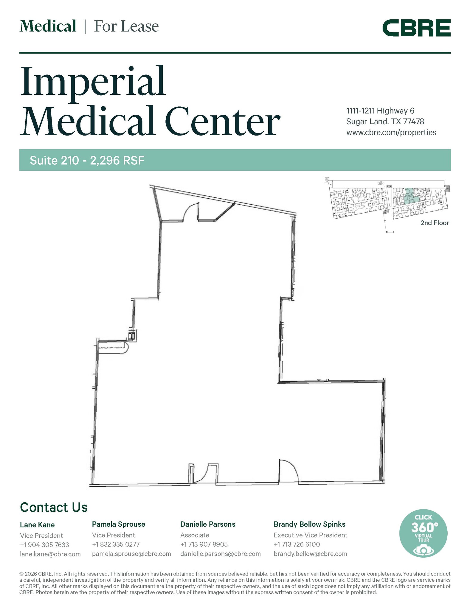 1111-1211 Highway 6, Sugar Land, TX for lease Interior Photo- Image 1 of 1