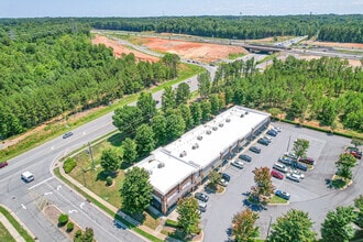 E John St, Matthews, NC - Aérien  Vue de la carte