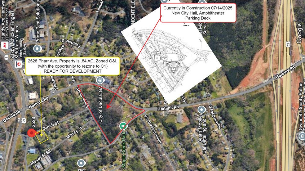 2528 Pharr Ave, Dacula, GA à vendre - Photo du bâtiment - Image 1 de 11