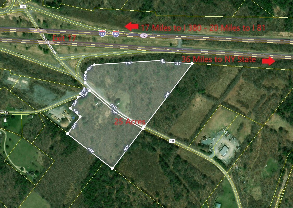 218 Twin Rocks Rd, Hamlin, PA à vendre Aérien- Image 1 de 15