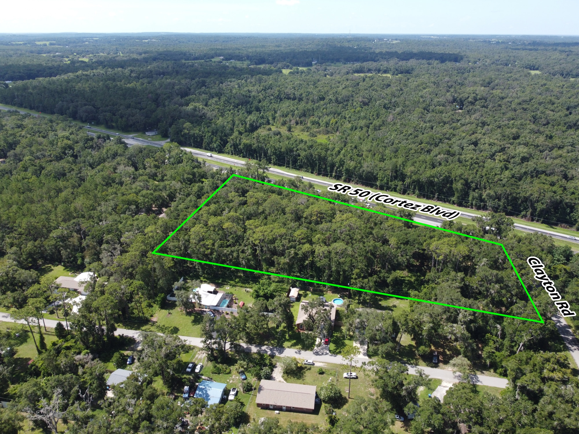 0 Clayton Rd, Brooksville, FL for sale Aerial- Image 1 of 4