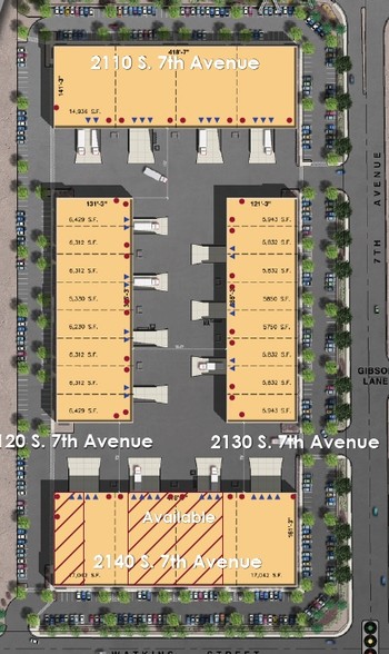 2140 S 7th Ave, Phoenix, AZ à vendre - Plan d’étage - Image 1 de 1