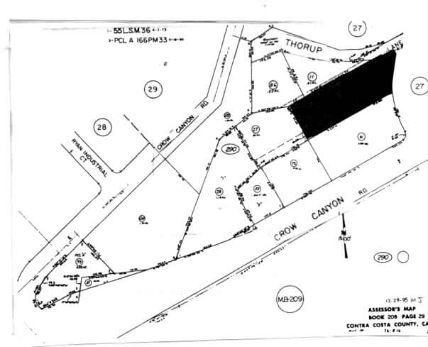 2355 San Ramon Valley Blvd, San Ramon, CA for lease - Plat Map - Image 3 of 9