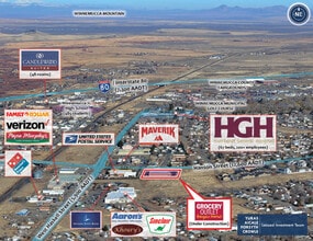 880 Hanson St, Winnemucca, NV - Aerial  map view - Image1