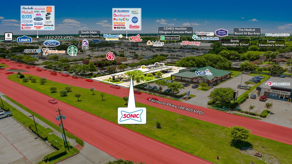 5020 Fairmont Pky, Pasadena, TX for sale - Building Photo - Image 2 of 5