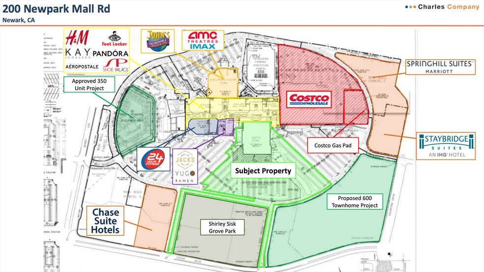 200 Newpark Mall, Newark, CA à louer - Photo du bâtiment - Image 3 de 7