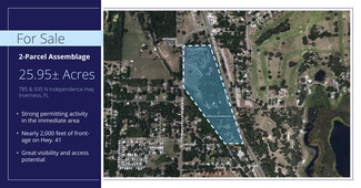 More details for 785 & 935 N Independence Hwy, Inverness, FL - Land for Sale