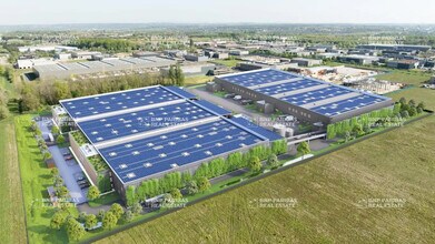 Croissy-Beaubourg, SEM - AERIAL map view