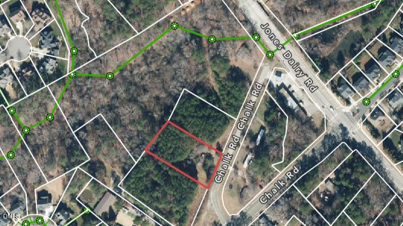 1005 Chalk Rd, Wake Forest, NC à vendre - Aérien - Image 3 de 4