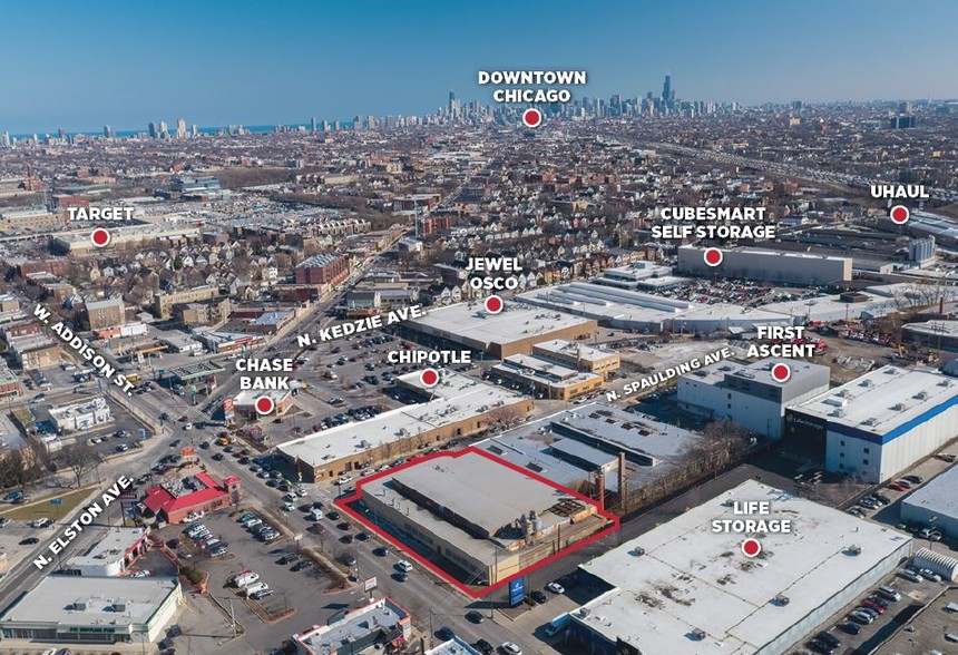 3301 W Addison St, Chicago, IL for sale - Aerial - Image 1 of 1