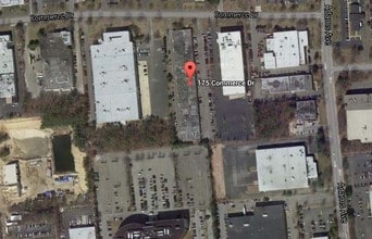 175 Commerce Dr, Hauppauge, NY - AERIAL map view