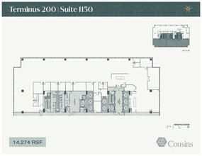 3280 Peachtree Rd, Atlanta, GA for lease Floor Plan- Image 1 of 7