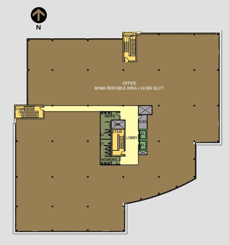 3687 63rd Ave NE, Calgary, AB for lease Floor Plan- Image 1 of 1