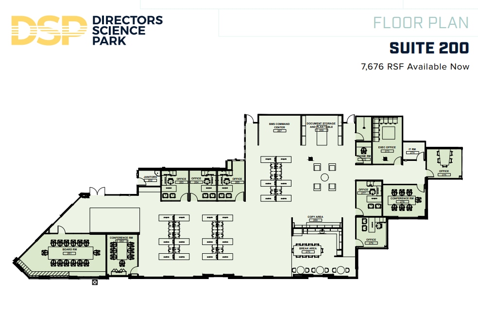 4930 Directors Pl, San Diego, CA à louer Plan d’étage- Image 1 de 1