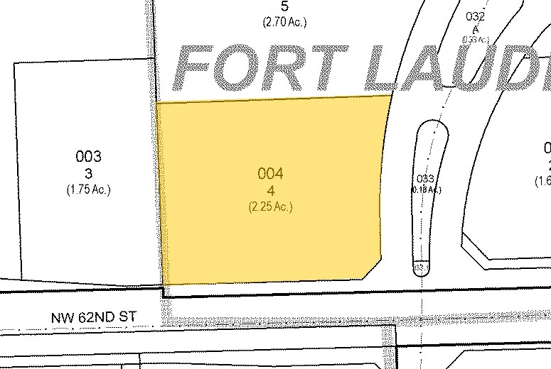 701 W Cypress Creek Rd, Fort Lauderdale, FL à louer - Plan cadastral - Image 2 de 6