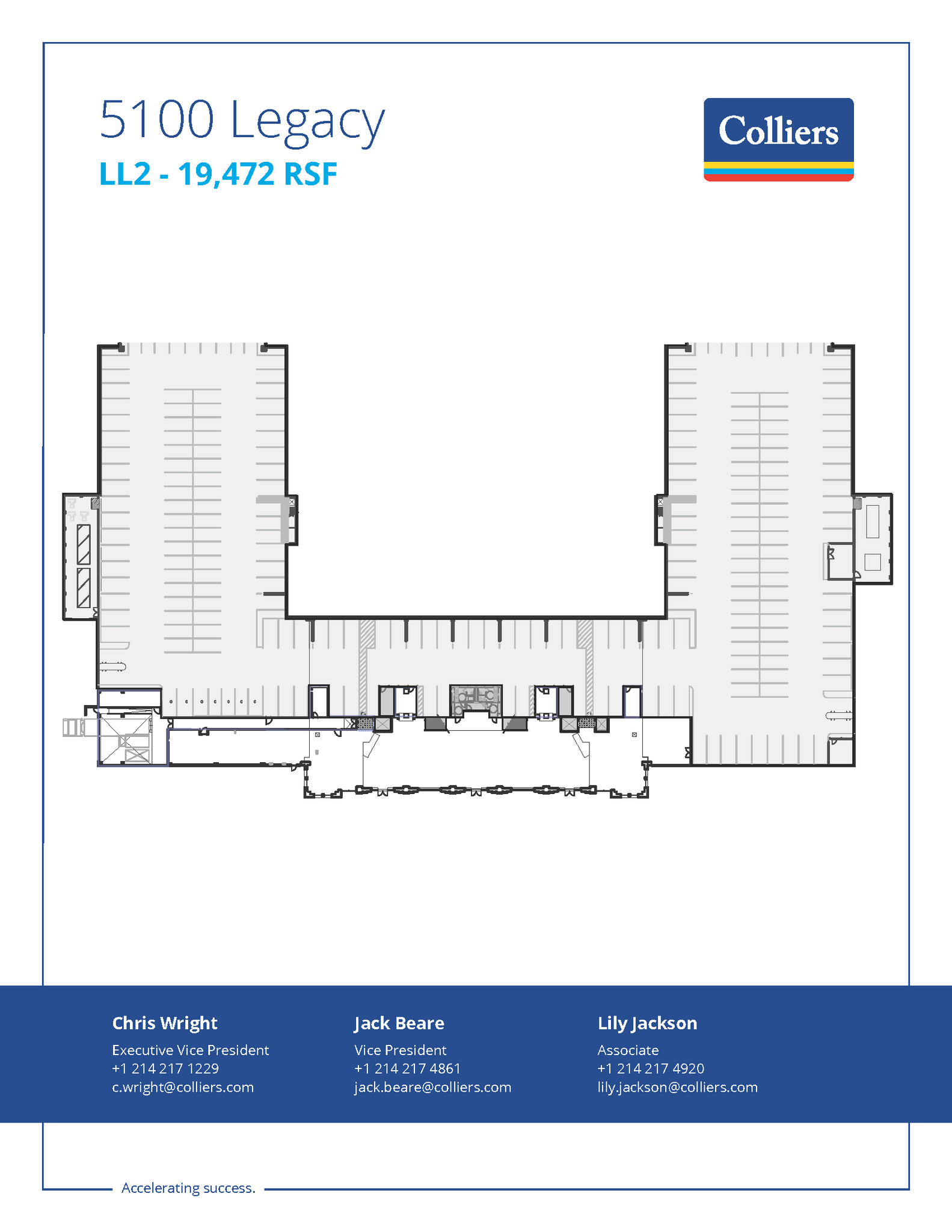 5100 Legacy Dr, Plano, TX à louer Plan d’étage- Image 1 de 1