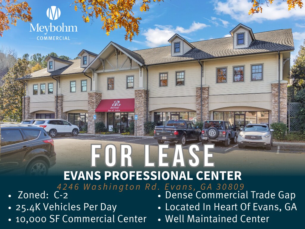 4246 Washington Rd, Evans, GA à louer Photo principale- Image 1 de 16