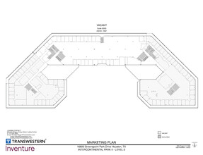 16800 Greenspoint Park, Houston, TX à louer Plan d  tage- Image 1 de 1