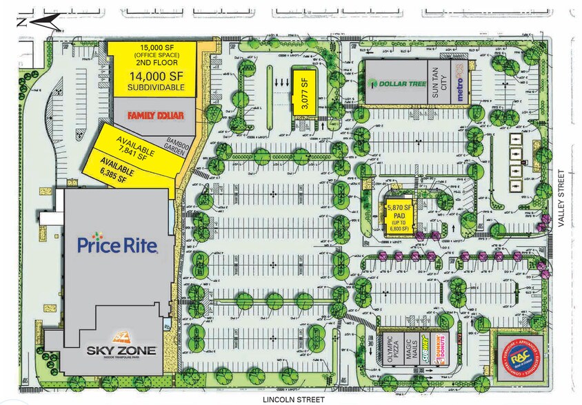 365 Lincoln St, Manchester, NH à louer - Plan de site - Image 2 de 4