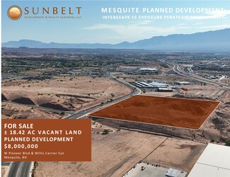 More details for 1330 Pioneer Boulevard, Mesquite, NV - Land for Sale