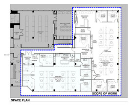 9990 Fairfax Blvd, Fairfax, VA à louer Plan d  tage- Image 1 de 1