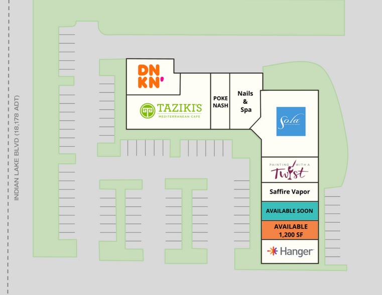 200-208 Indian Lake Blvd, Hendersonville, TN for lease - Building Photo - Image 2 of 2