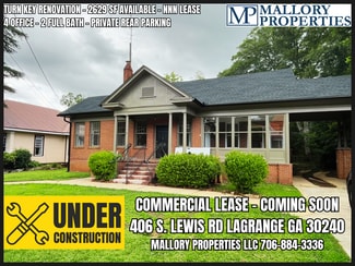 More details for 406 S Lewis St, Lagrange, GA - Office for Lease
