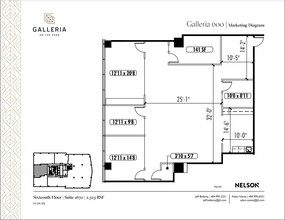 600 Galleria Pky SE, Atlanta, GA à louer Plan d’étage- Image 1 de 1