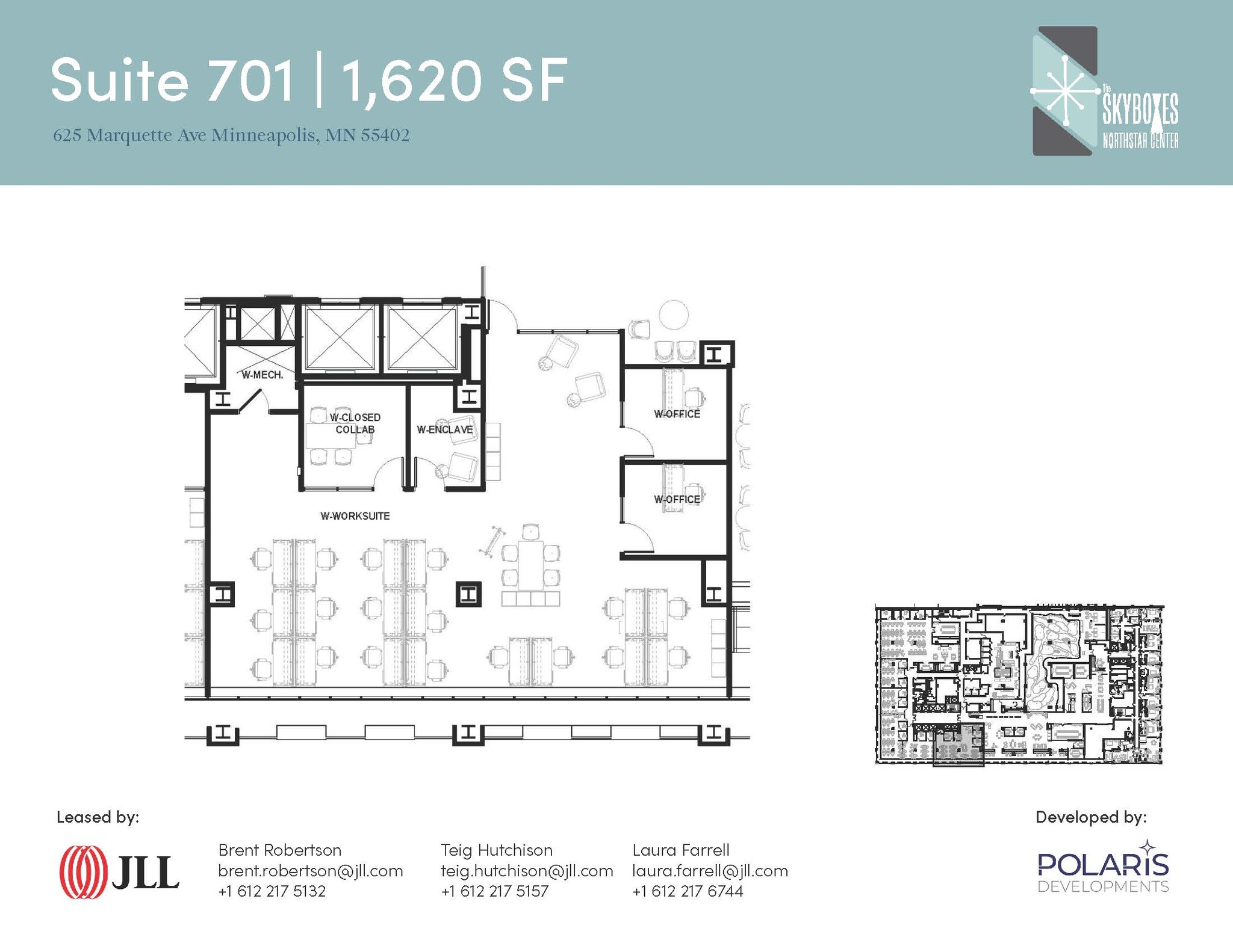 625 Marquette Ave, Minneapolis, MN for lease Floor Plan- Image 1 of 1