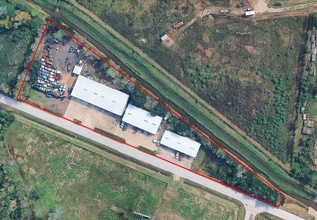 1120 County Road 129, Alvin, TX - Aerial map view