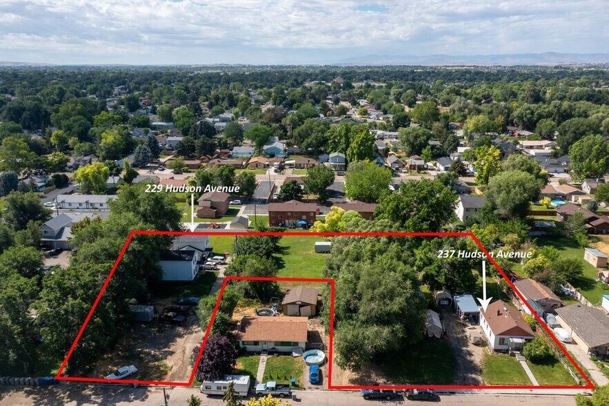 229 Hudson Ave, Nampa, ID for sale - Aerial - Image 3 of 16